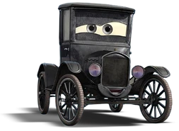 Lizzie (Cars) A character in Cars, Cars 2 and Cars 3