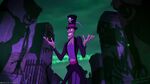 Dr. Facilier tells his "friends" that he still has Naveen locked away.