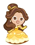 Belle as a cookie in Cookie Run: Kingdom