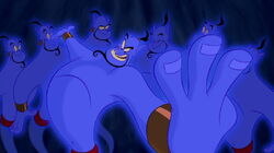 Dżin w filmie Aladyn