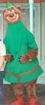 Little John en un parque Disney.