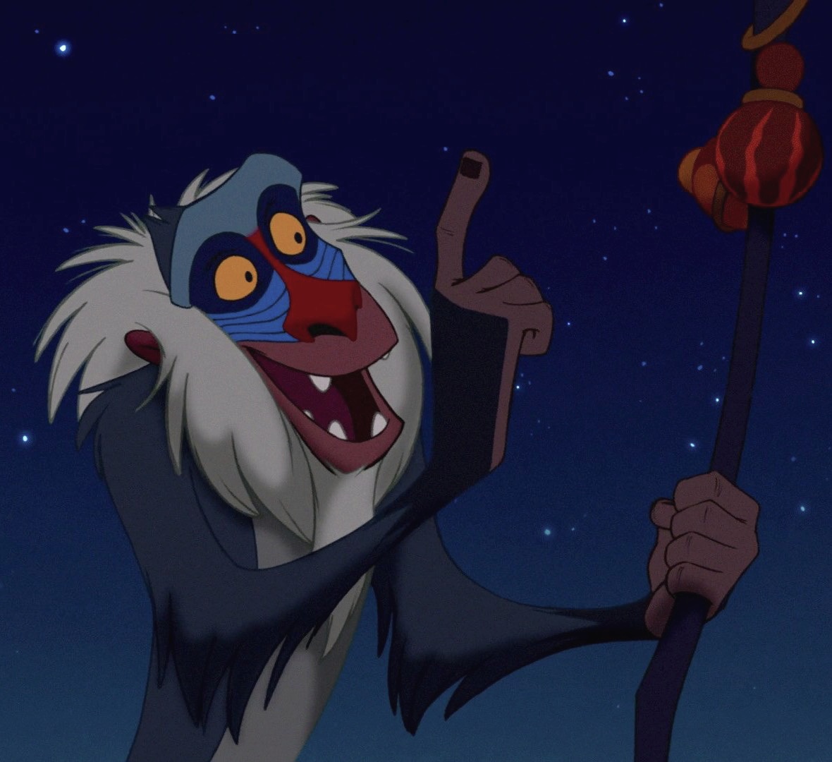 lion king rafiki drawing simba