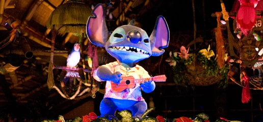 Tiki Room Stitch Figure