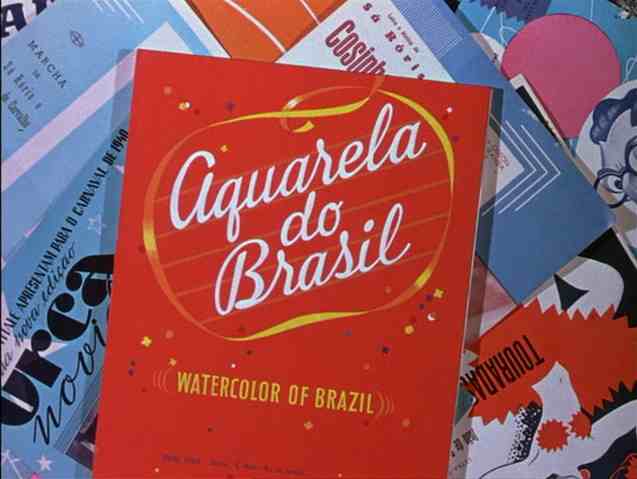aquarelo do brasil from the movie