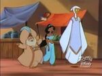 Jasmine and the Sultan giving the tour of Agrabah along with the Ethereal.
