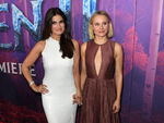 Idina Menzel and Kristen Bell at the premiere of Frozen II in November 2019.