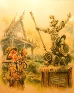 MysticAlbertChinaPainting.jpg (350 KB) Painting of Lord Mystic and Albert discovering the Monkey King Statue