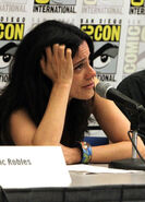 Nika Futterman at the 2011 San Diego Comic Con.