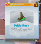 Pride Rock in Disney Infinity