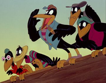 Disney - こぎあむページです('-'*) The Crows | Disney Wiki | Fandom