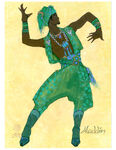 Aladdin the Musical Costume Sketch 4