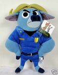 Chief Bogo Flatsie Plush