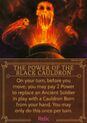 The Power of The Black Cauldron