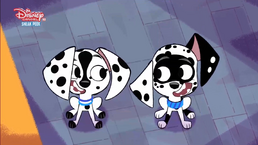 Dee-Dee & Dizzy Looking At Each OtherDL.png