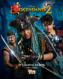 https://static.wikia.nocookie.net/disney/images/3/34/Descendants_2_poster.png/revision/latest/scale-to-width-down/250?cb=20170214154713