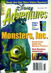 Disney Adventures Magazine cover November 2001 comics - Monsters, Inc.jpg (1.16 MB) Volume 11, Issue 9 (November 2001)