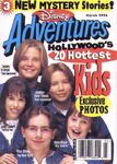 Thomas with Mara Wilson, Rider Strong, Lacey Chabert, and Zachary Ty Bryan on the cover of Disney Adventures (March 1996)