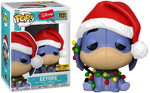 1131. Santa Hat Eeyore (with Christmas Lights, Disney Holiday 2021) (2021 Hot Topic Exclusive)