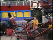 Toby and Mickey in Campout at Walt Disney World