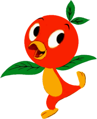 disney orange bird plush
