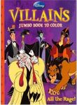Disney Villains Jumbo Book to Color: All the Rage!