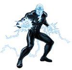 Electro's new costume.