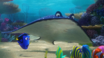 Dory being a teacher's assistant with Mr. Ray