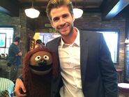 Liam Hemsworth and Rowlf