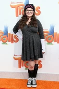 Marlowe Peyton at premiere of Trolls in November 2016.