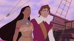 Pocahontas and John Rolfe