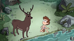 S1e6 deer by river with dipper