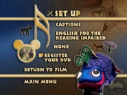 Disney's Sing-Along Songs: "Flik's Musical Adventure at Disney's Animal Kingdom" Set Up (only captions)