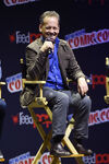 Dee Bradley Baker speaks onstage at the 2016 New York Comic Con.