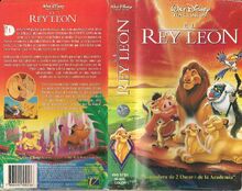 El Rey Leon Region 4 Por Muozubi AMP - vhs