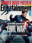 Entertainment Weekly - Captain America Civil War - Cover