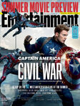 Entertainment Weekly - Captain America Civil War - Cover