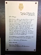 The Jason Chandler letter found at Magic Kingdom's Big Thunder Mountain