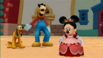 Horace with Minnie and Pluto in Kingdom Hearts: Birth by Sleep