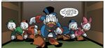 Scrooge,Huey, Dewe , Louie and Webby- comic