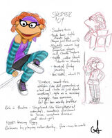 Skeeter character notes Amy Mebberson