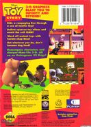 Back of Sega Genesis cover