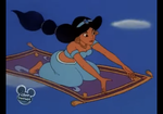 Princess Jasmine barefoot