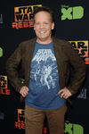 Dee Bradley Baker attending the season 2 finale event of Star Wars Rebels in March 2016.