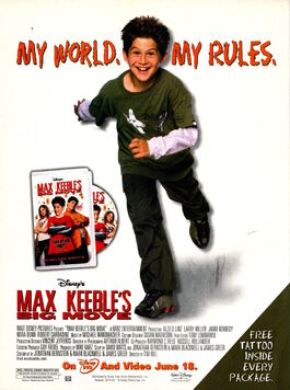 Max Keebles Big Move DVD advertisement Nickelodeon Magazine june july 2002