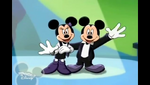 Mickey and Minnie say goodbye together