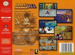 Back cover for N64 version