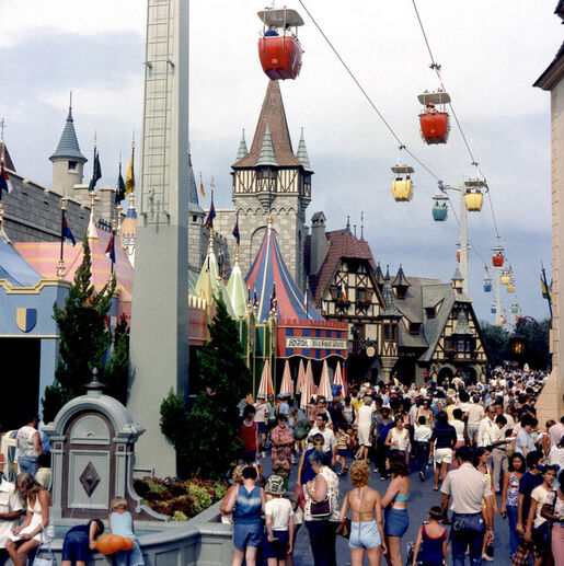 Skyway at Magic Kingdom