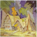 Concept artwork by a Disney Studio Artist.