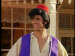 Scott Weinger as Steve Hale dressed up as Aladdin in the Full House episode "The House Meets the Mouse".