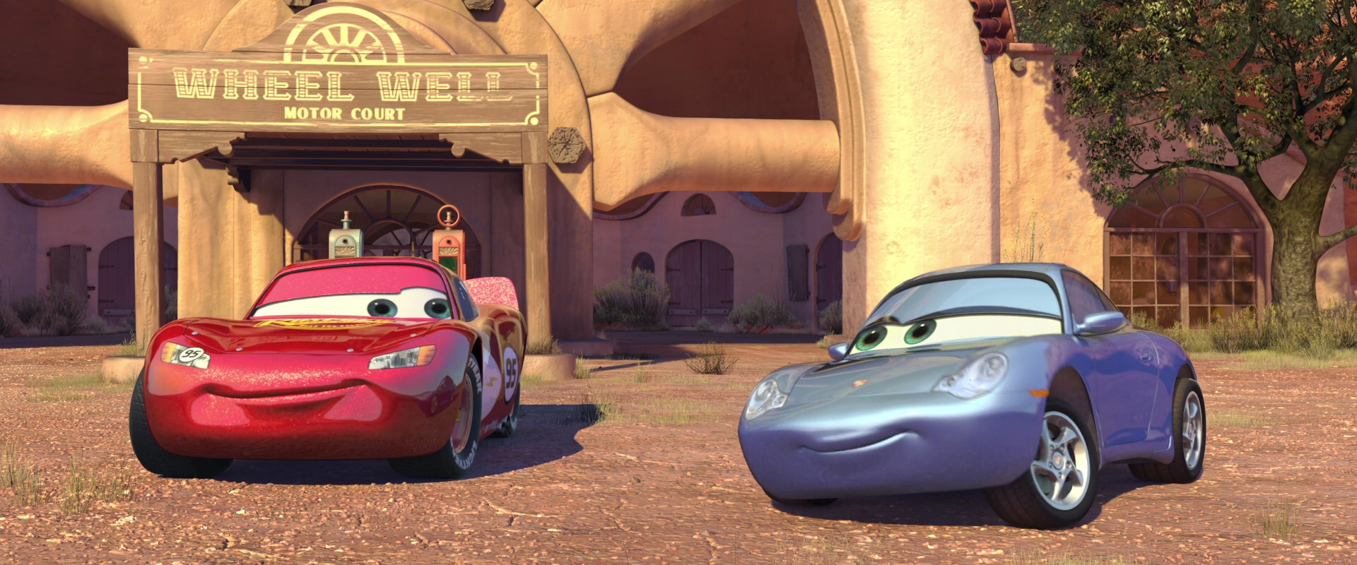 Cars mcqueen discount and sally